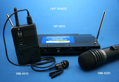 WM-4000 UHF systems